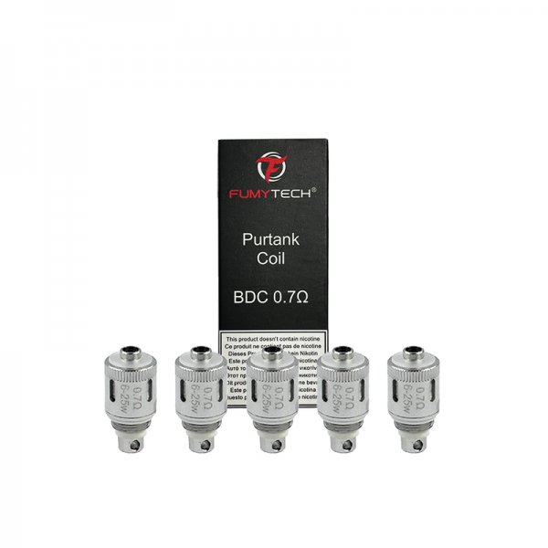 Puretank BDC 0.7/0.9Ω Coils (5pcs) - Fumytech