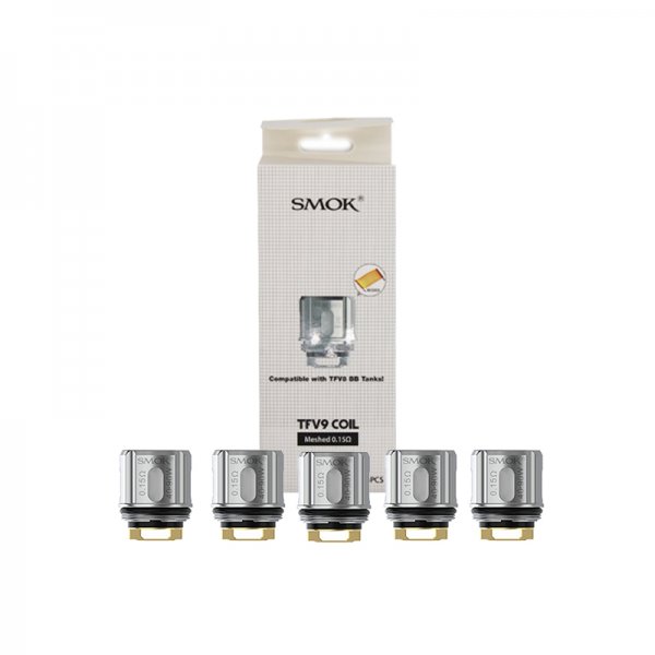 V9 Mesh Coil 0.15Ω (5pcs) - Smoktech