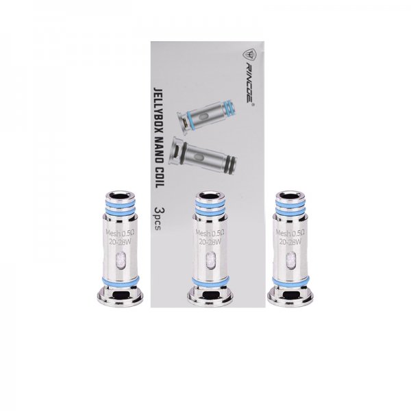Résistances Jellybox Nano/XS 0.5/1.0Ω (3pcs) - Rincoe