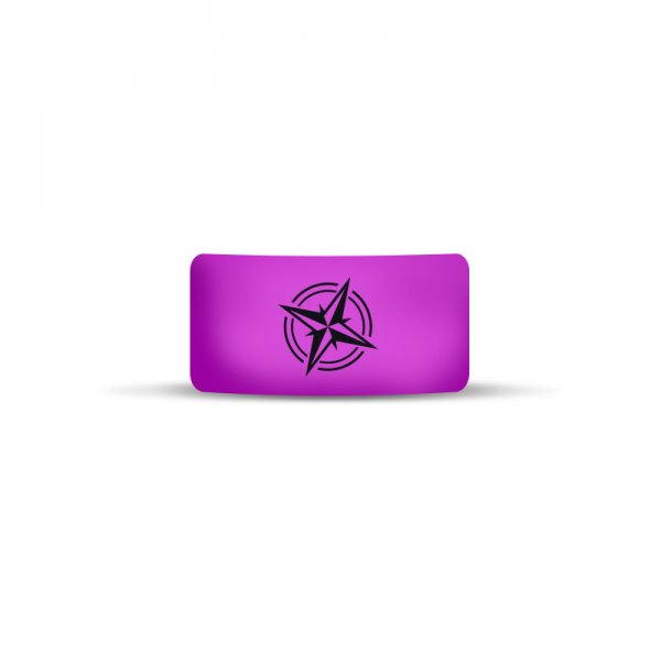 Vape Band Violet Logo Compass 22 to 26mm (10PCS)