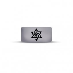 Vape Band Grey Star Logo 22 to 26mm
