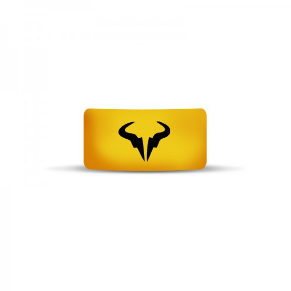 Vape Band Jaune Logo Bull 22 à 26mm (10pcs)