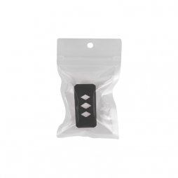 Vape Band Black Bubble Diamond 24 to 28mm