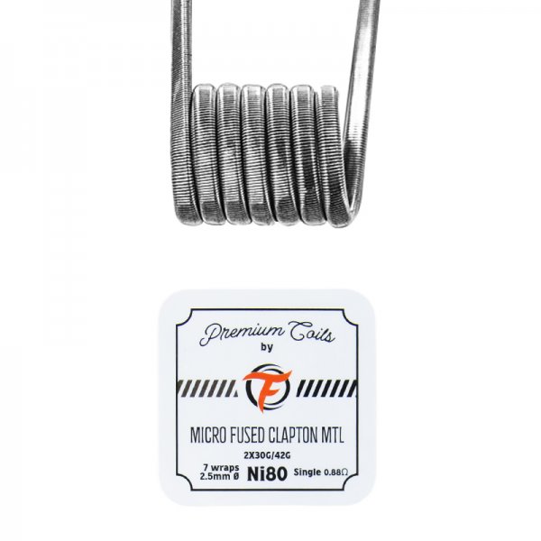Micro Fused Clapton MTL 0.88Ω (10pcs) - Fumytech