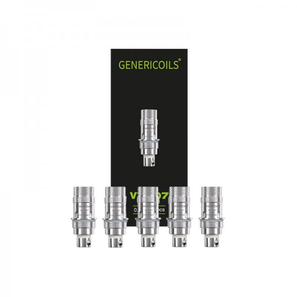 Serie VT C07 0.7Ω & C18 1.8Ω Coil (5pcs) - Genericoil