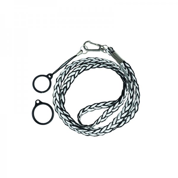 Lanière Weave Avec 2 Anneaux Silicone White (1pc)