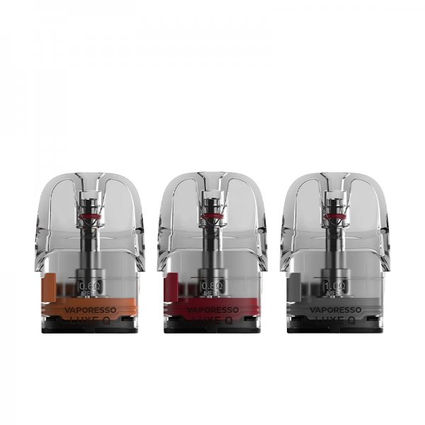 Cartridges Luxe Q Series 0.6/0.8/1.0Ω 3ml (4pcs) - Vaporesso