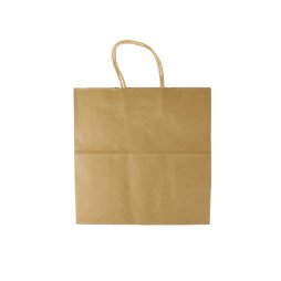 White twisted handles Kraft bag 28x15x28