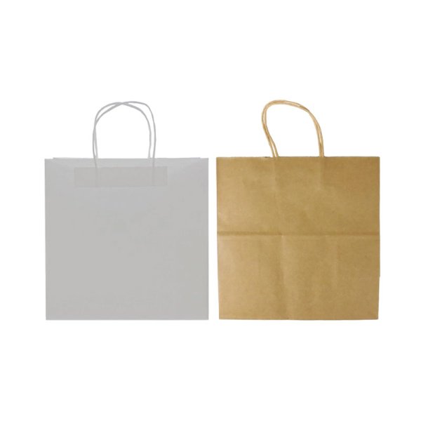 Twisted handles Kraft bag 28x15x28  50pcs  L