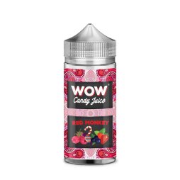 Red Monkey 0mg 100ml - WOW by Candy Juice