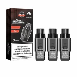 Cartridges San Dynasty 0.6/0.8Ω 2ml (3pcs) - Gerobak Vaper X Orca Vape