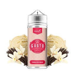 Vanilla Ice Cream 0mg 100ml - Gusto by Omerta Liquids