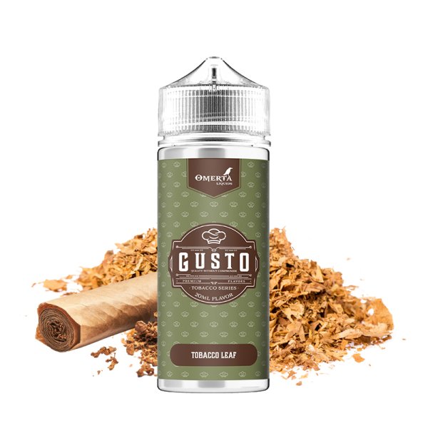 Tobacco Leaf 0mg 100ml - Gusto by Omerta Liquids