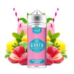 Cool Strawberry Lemonade 0mg 100ml - Gusto by Omerta Liquids