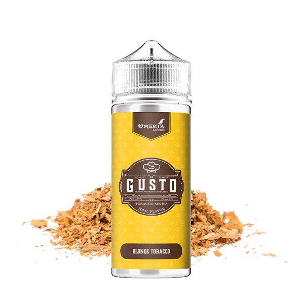 Blonde Tobacco 0mg 100ml - Gusto by Omerta Liquids
