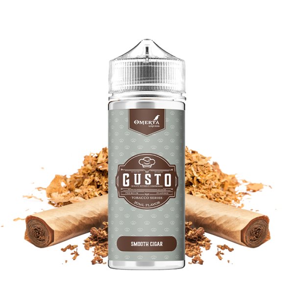 Smooth Cigar 0mg 100ml - Gusto by Omerta Liquids