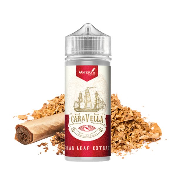 Cigar Leaf Extract 0mg 100ml - Caravella by Omerta Liquids