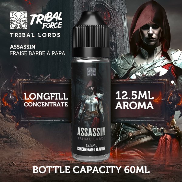 Long Fill (Arôme Concentré) Assassin 12.5/60ml - Tribal Lords by Tribal Force