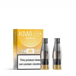 Cartouches Pré-remplies Kiwi Go+ 0mg (2pcs) - Kiwi Vapor