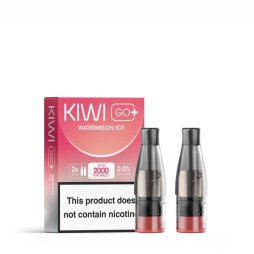 Cartouches Pré-remplies Kiwi Go+ 0mg (2pcs) - Kiwi Vapor