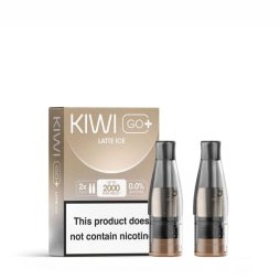 Pre-filled Cartridges Kiwi Go+ 0mg (2pcs) - Kiwi Vapor
