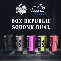 Box Republic Squonk Dual - Grimm Green x Vaperz Cloud