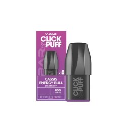 Pre-filled Cartridge Click & Puff 10mg  (1pcs) - X-Bar