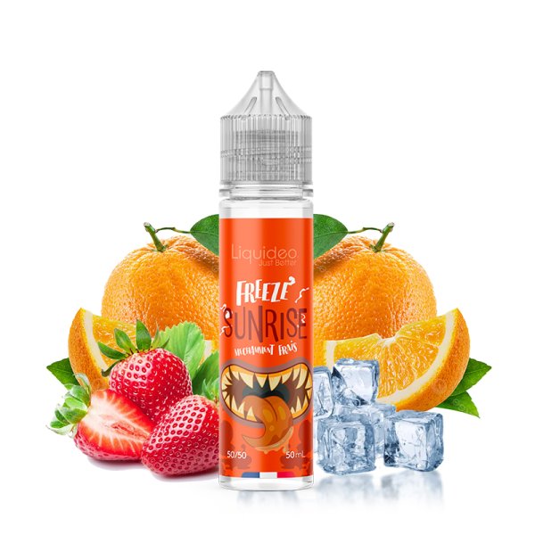 Sunrise Orange Fraise 0mg 50ml - Liquideo Multifreeze