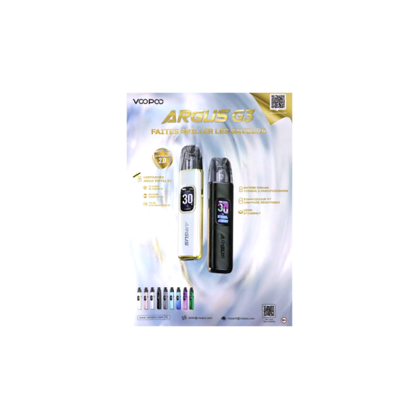 [PLV] Poster A3 Argus G3 - Voopoo