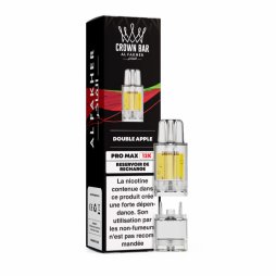 Cartouche Pré-remplie Pro Max 12k 20mg 10+2ml (1pcs) - Crown Bar by Al Fakher