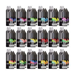 Cubic 30k Cartridge 10+2ml (1pcs) + E-liquids 20mg 10ml (2pcs) - Crown Bar by Al Fakher