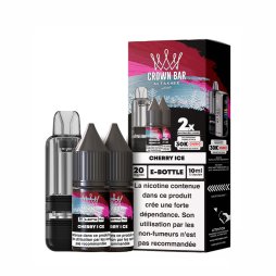 Cubic 30k Cartridge 10+2ml (1pcs) + E-liquids 20mg 10ml (2pcs) - Crown Bar by Al Fakher