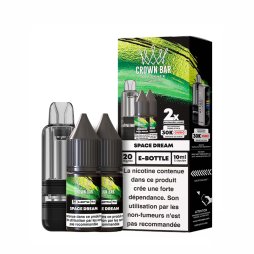 Cubic 30k Cartridge 10+2ml (1pcs) + E-liquids 20mg 10ml (2pcs) - Crown Bar by Al Fakher