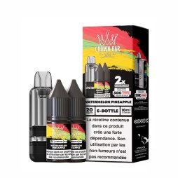 Cubic 30k Cartridge 10+2ml (1pcs) + E-liquids 20mg 10ml (2pcs) - Crown Bar by Al Fakher