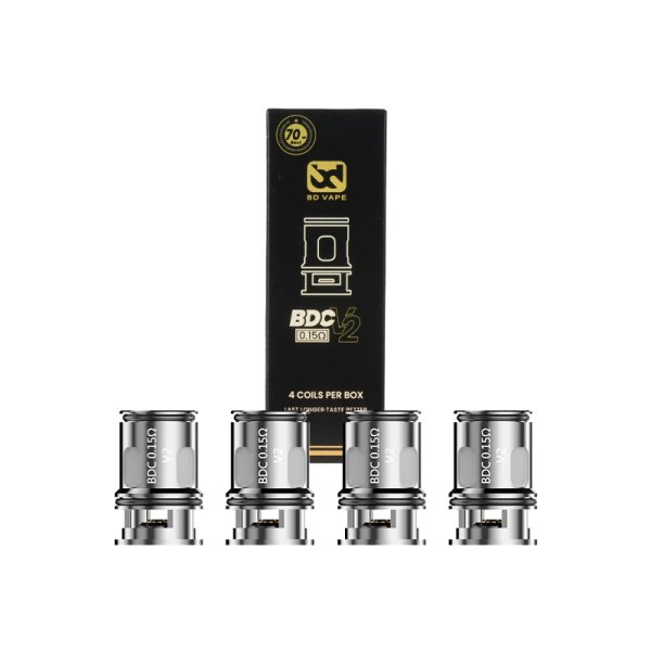 BDC 0.3/0.15Ω coils (4pcs) - BD Vape