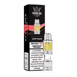 Cartouche Pré-remplie Pro Max 12k 20mg 10+2ml (1pcs) - Crown Bar by Al Fakher