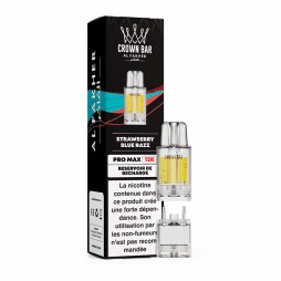Cartouche Pré-remplie Pro Max 12k 20mg 10+2ml (1pcs) - Crown Bar by Al Fakher