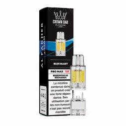 Cartouche Pré-remplie Pro Max 12k 20mg 10+2ml (1pcs) - Crown Bar by Al Fakher