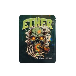 Zombie & Skull Snap-Closing Pouch 12.5x9.5cm