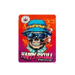Zombie & Skull Snap-Closing Pouch 12.5x9.5cm