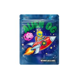 Pochette à Fermeture Pression Space & Alien 12.5x9.5cm