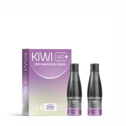 Pre-filled Cartridges Kiwi Go+ 0mg (2pcs) - Kiwi Vapor