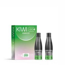 Cartouches Pré-remplies Kiwi Go+ 0mg (2pcs) - Kiwi Vapor