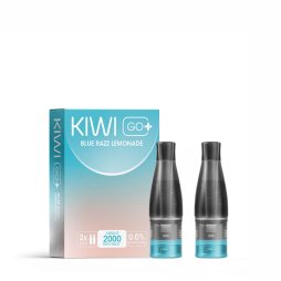 Cartouches Pré-remplies Kiwi Go+ 0mg (2pcs) - Kiwi Vapor