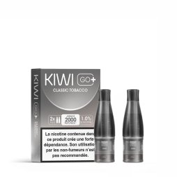 Cartouches Pré-remplies Kiwi Go+ 10mg (2pcs) - Kiwi Vapor