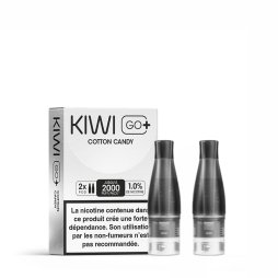 Cartouches Pré-remplies Kiwi Go+ 10mg (2pcs) - Kiwi Vapor