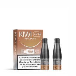 Cartouches Pré-remplies Kiwi Go+ 10mg (2pcs) - Kiwi Vapor
