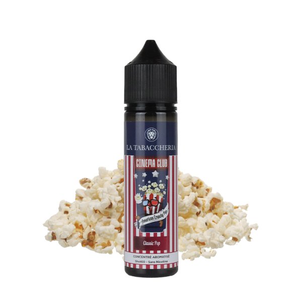 Long Fill Classic Pop (Arôme Concentré) 40/60ml - Cinema Club by La Tabaccheria