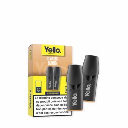 Cartouches Pré-Remplies Yello 0mg 2ml (2pcs) - Yello.
