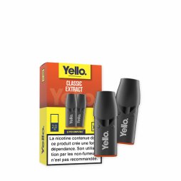Cartouches Pré-Remplies Yello 0mg 2ml (2pcs) - Yello.